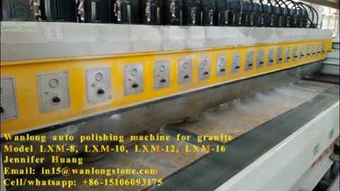 Wanlong fully-automatic polishing machine 7