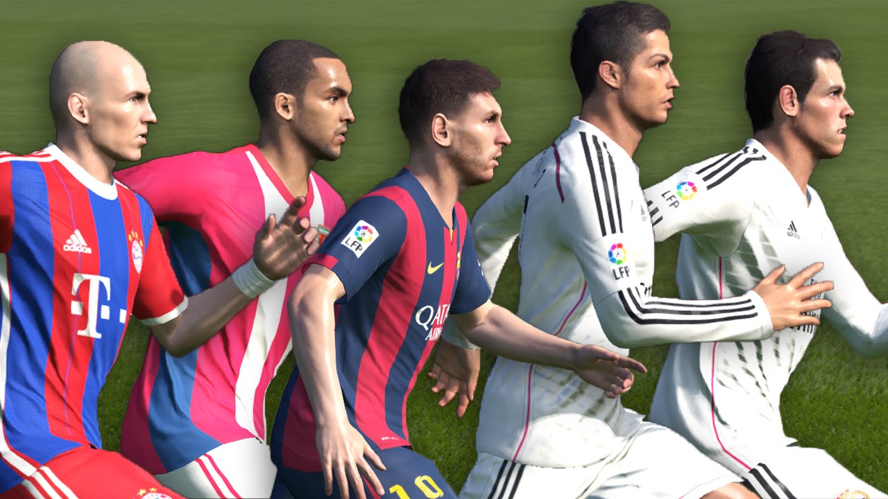 PES 2015 Speed Test | Fastest Players in PES