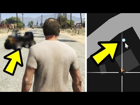 🔴 איפה נמצא הרכב הסודי של טרוור ב GTA V?  (מכוניות נדירות ב GTA 5 חלק 2)