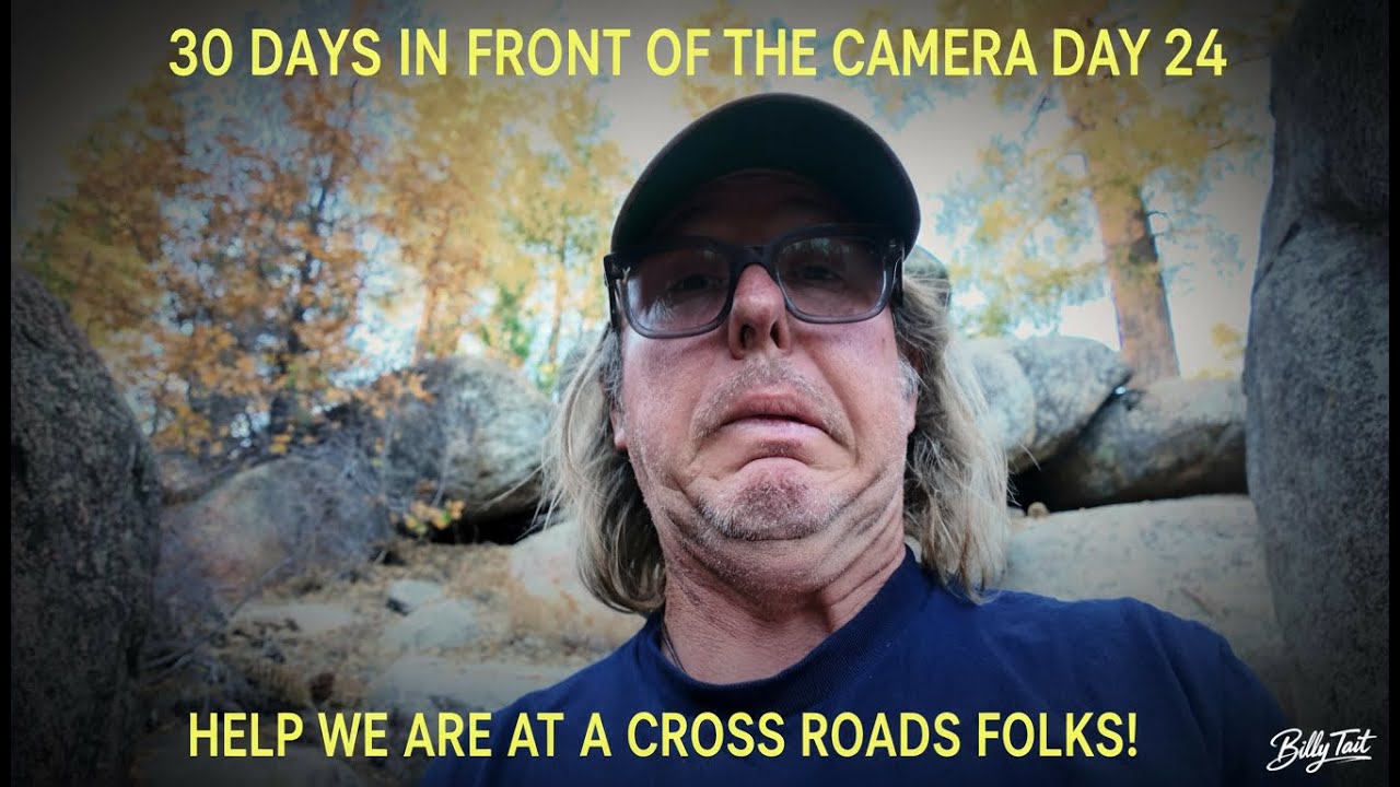 My Journey from Behind the Lens  -  30 Day Challenge in Front of The Camera  - DAY 24 - CROSSROADS