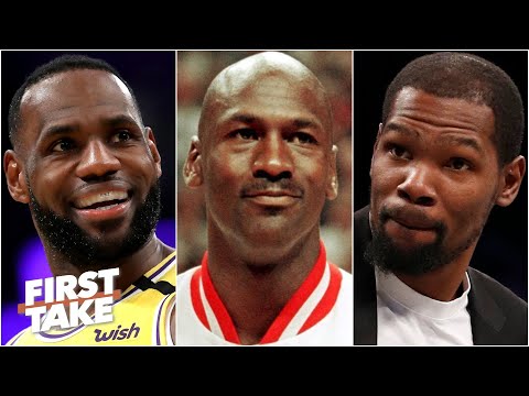 Did Kevin Durant take a shot at LeBron with his MJ comments? First Take debates