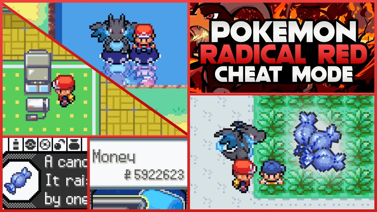 Cheat Code - Pokémon Radical Red 3.0 