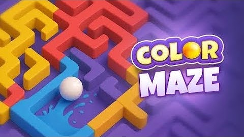 Live 🛑 Colour Maze Puzzle Game | New Mobile puzzle GamePlay Video | Leval 1 To 25 #Gamingvideo #Game