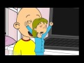 Youtube Thumbnail Caillou Shows The Baby 'Evil Erika Maze Game 2' (this video is a complete waste of time)