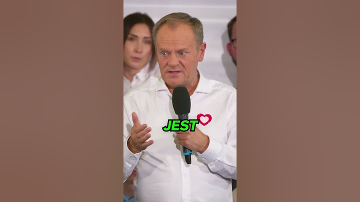Donald Tusk: Ich już nie ma