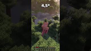 Immer wenn ich schaden bekomme, werde ich größer...  #minecraft #minecraftmod #minecraftdeutsch