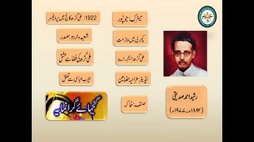 Sabaq 14 Writer Rasheed Ahmed Siddiqi Introduction