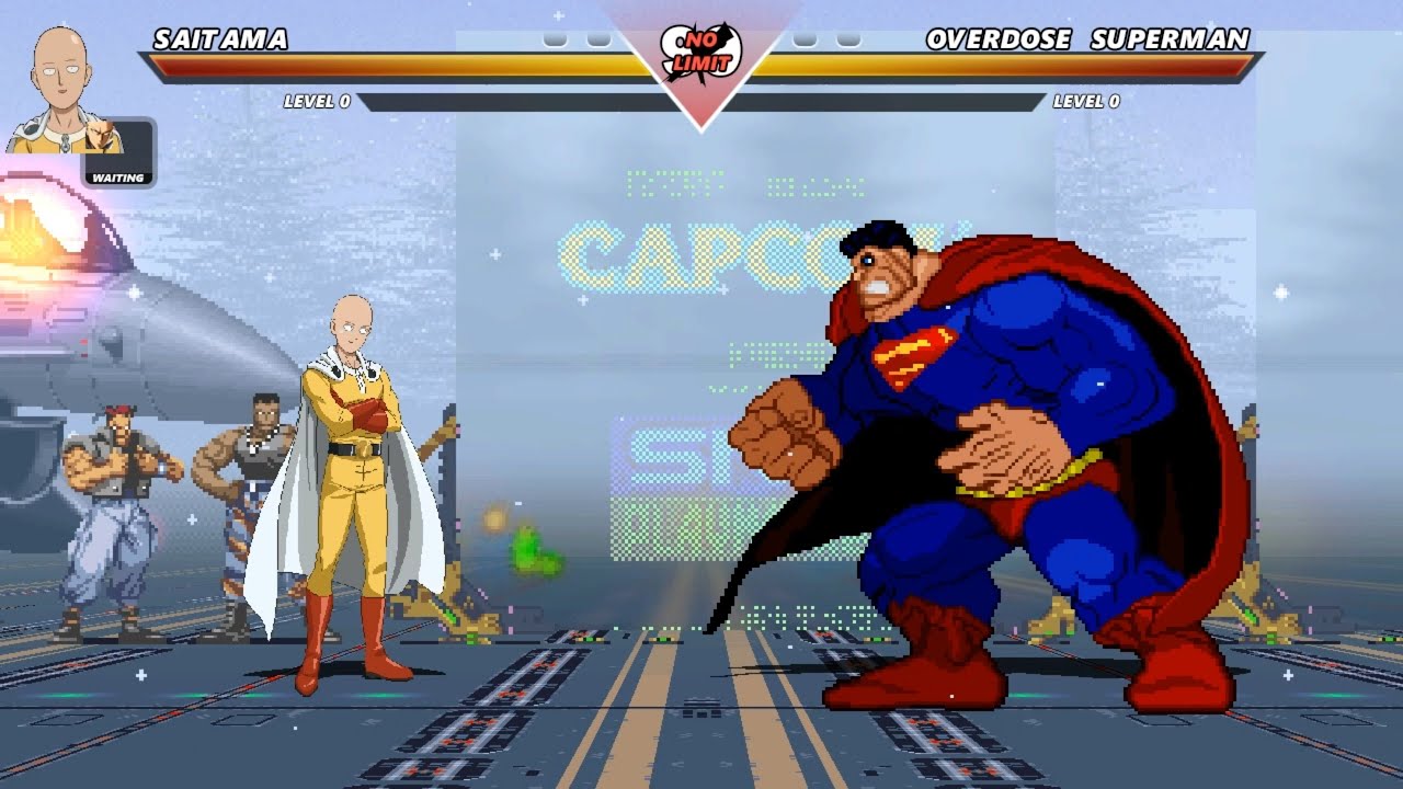 SAITAMA vs OVERDOSE SUPERMAN - Highest Level Incredible Epic Fight ...