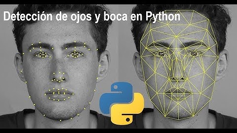Detección ojos y boca en Python con librarias haarcascade