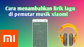 Cara menambahkan lirik lagu di player ...