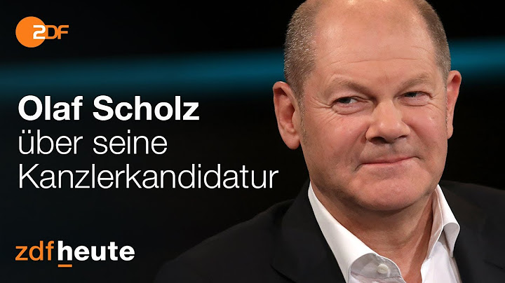 Olaf Scholz spricht über Kanzlerkandidatur | Markus Lanz vom 05.11.2020