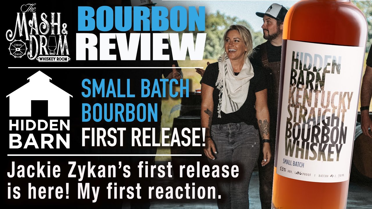 Hidden Barn Small Batch Bourbon Review! Jackie Zykan's new label is here!