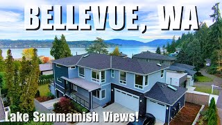 $3M  Luxury New Bellevue, WA Home | Stunning Views of Lake Sammamish!