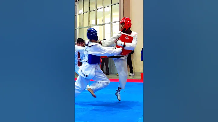 😎Confidence vs Overconfidence🤣 #taekwondo #fight #shorts