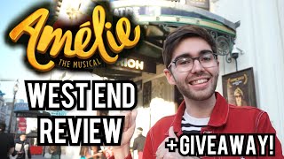 AMÉLIE West End Opening | Review + Giveaway