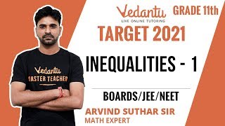 How to Solve Inequalities Problems | Class 11 Maths | IIT JEE MAINS | Jee Advanced | Vedantu