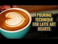 Du dbutant  la technique avance du latte art heart pouring