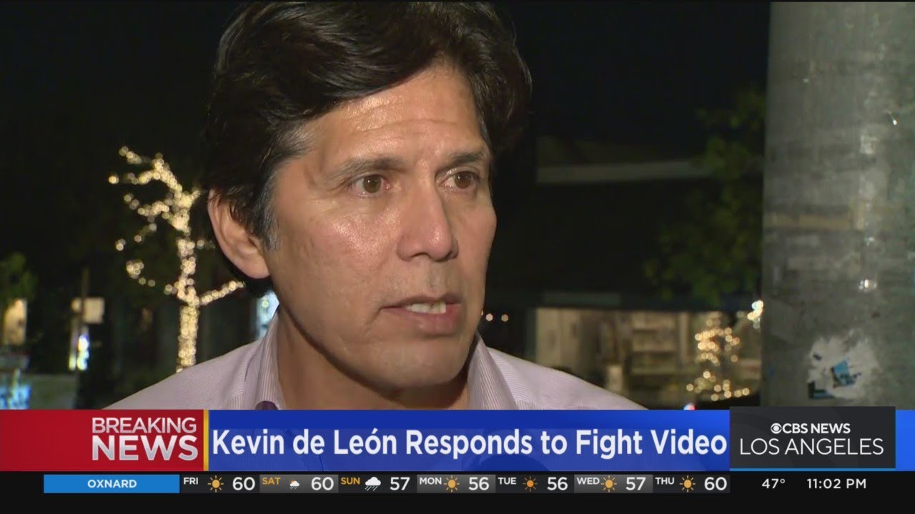 Councilmember Kevin de León responds to viral fight video YouTube