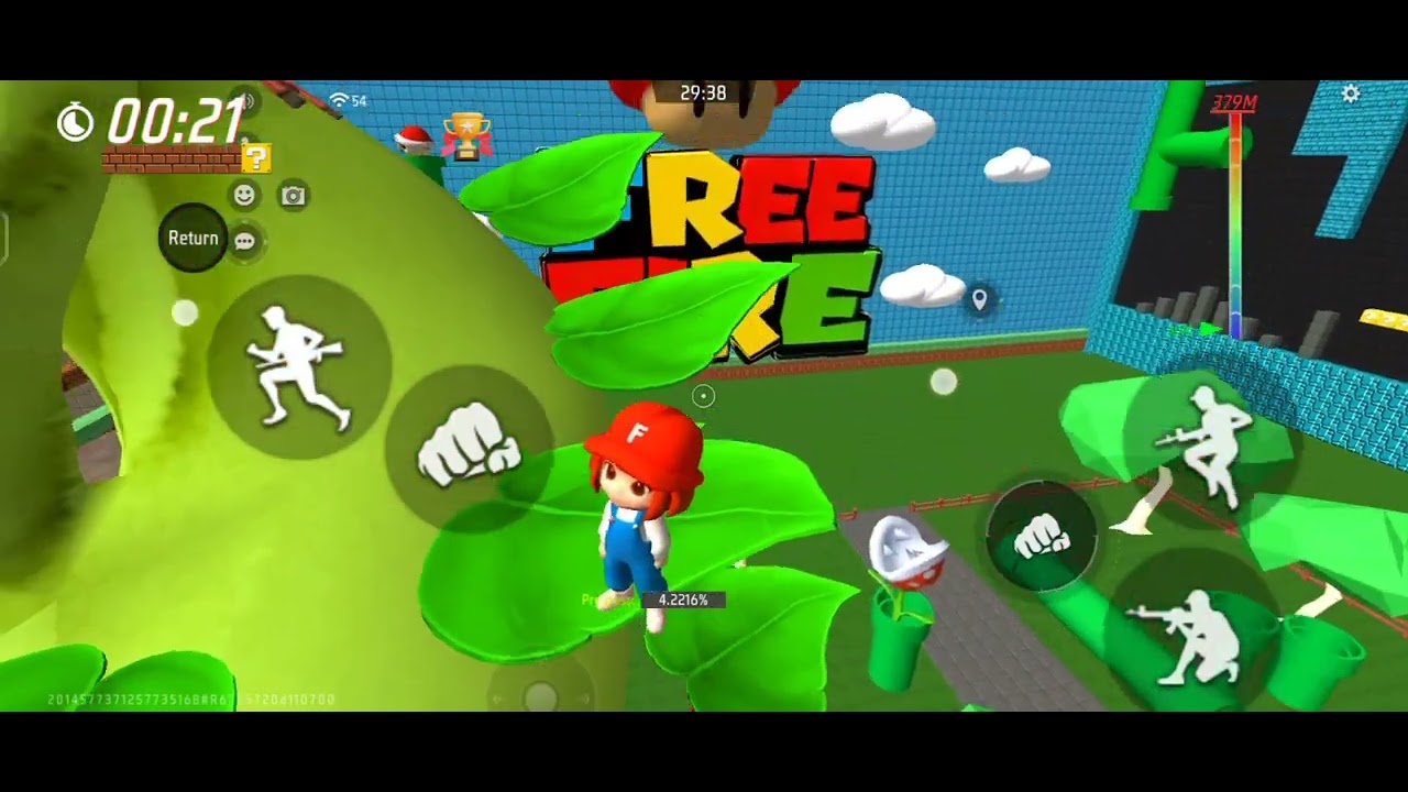 Free Fire Kids Fun Map 😍 No Gun No Fight 😂