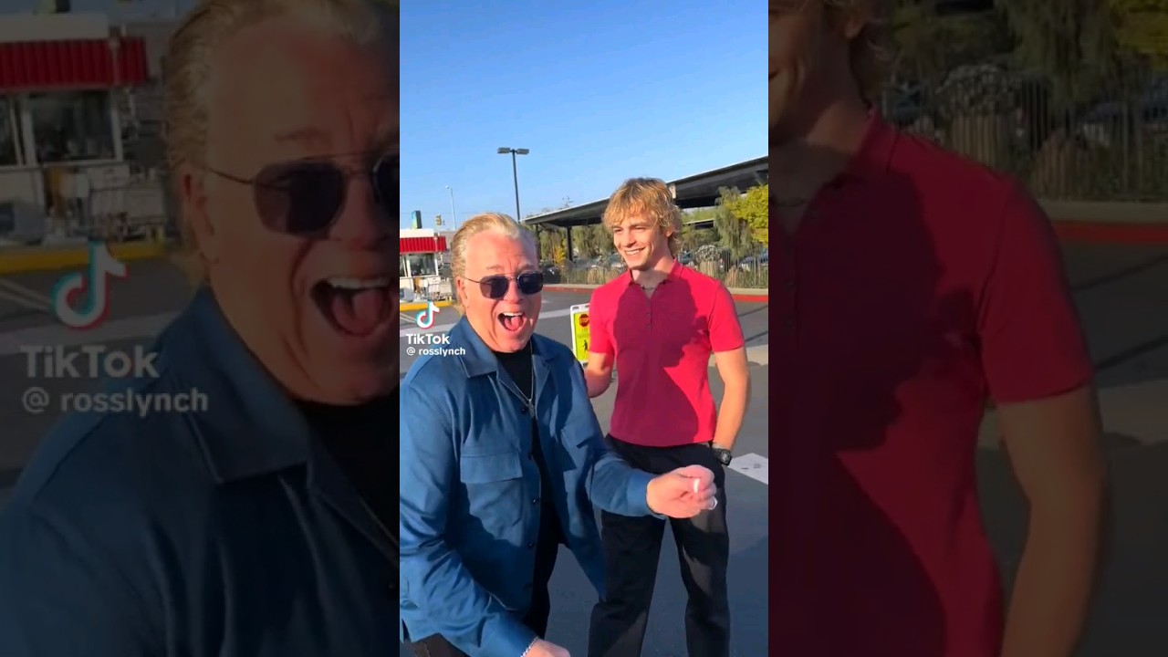 Ross Lynch whispered something to Ken Hudson 😍