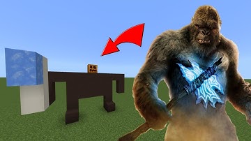 How to SPAWN Godzilla in MINECRAFT? - Minecraft Godzilla Mod 🔥 | Minecraft 