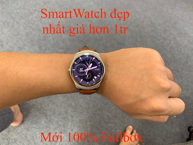 Mở hộp Ticwatch 2 Classic, Smartwatch dưới 2tr đẹp nhất, chạy được Fb, Youtube, Video...