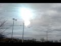 Live Power Line Down Sparking, Arcing, and Transformers Blowing Up - Memphis 1/10/2017