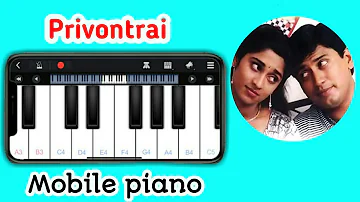 Pirivontrai santhithen Song Piano | priyatha varam vendum | piano Notes | Piano Tutorial