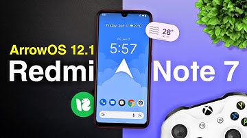 Redmi Note 7 ArrowOS 12.1 | Install & Rom Review | Android 12.1 Stable Experience!