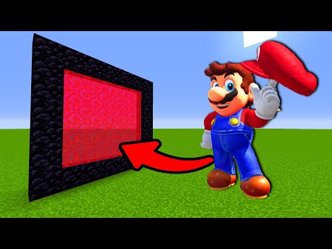 How To Make A Portal To The Super Mario Odyssey Dimension in Minecraft