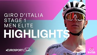 GLORY IN TURIN! 🇮🇹 | Giro D'Italia Stage 1 Race Highlights | Eurosport Cycling