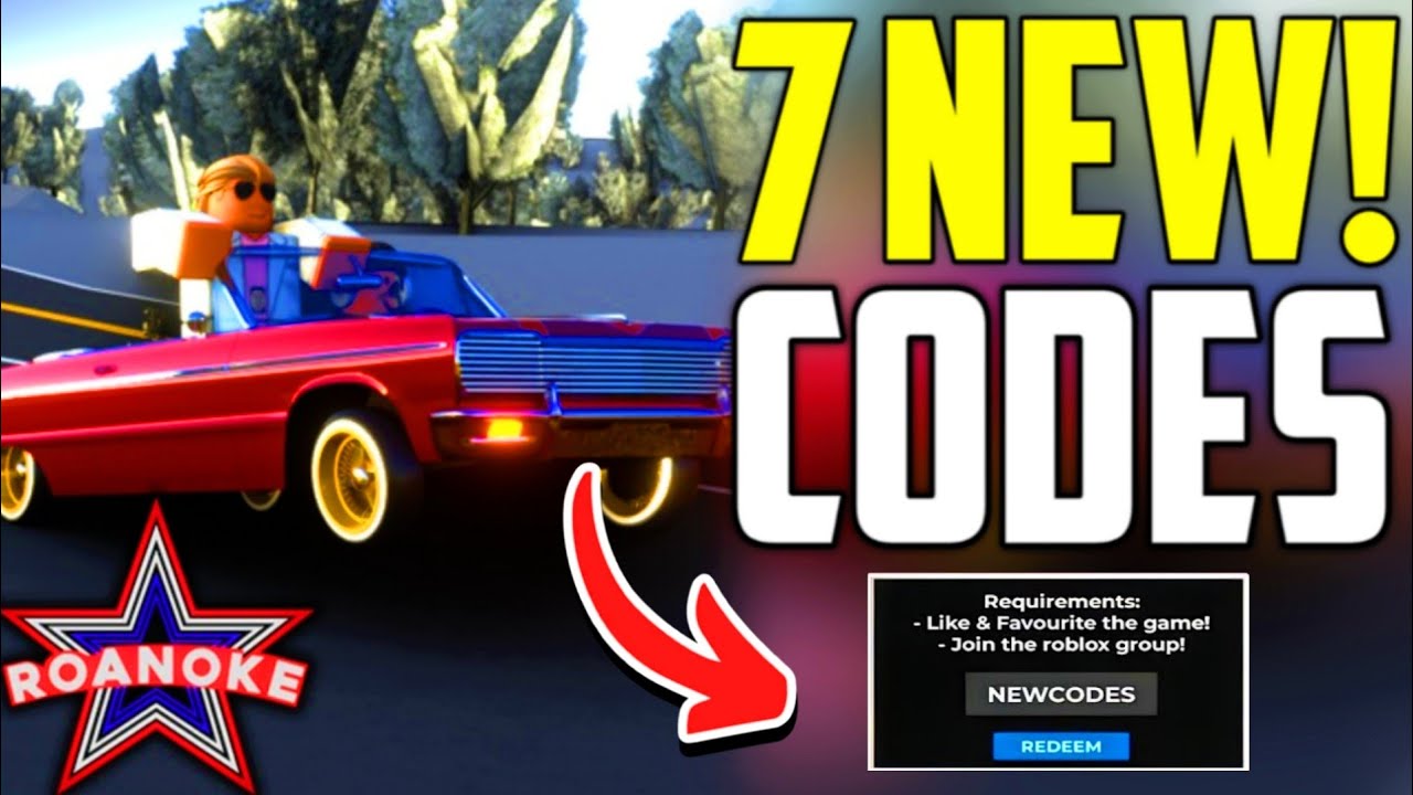UPDATE CODES ROANOKE VA ROBLOX CODES 2026 CODES FOR ROANOKE VA 
