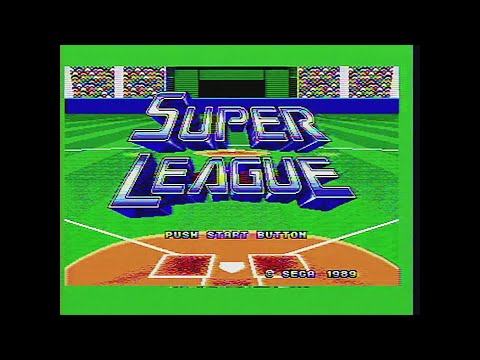 SUPER LEAGUE BASEBALL Sega Megadrive FIRST TRY Letsplay 1 Gaming Game Retrogaming