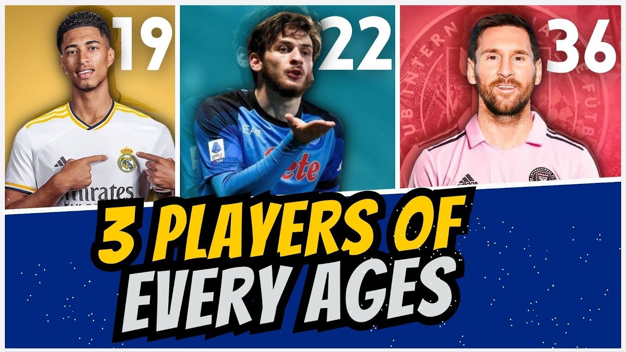 3 MOST VALUABLE FOOTBALLERS OF EVERY AGE (1838) / FOOTBALL PLAYERS