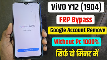 vivo y12 frp bypass | vivo y12 (1904) Frp Bypass | vivo y15 frp bypass | vivo y12 frp bypass 2024