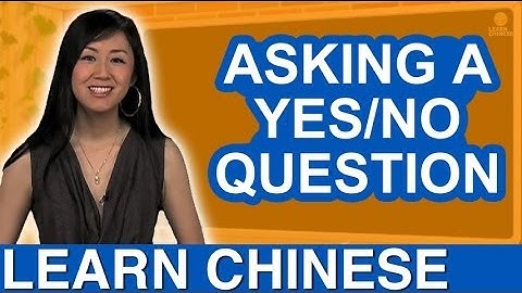 Learn Beginner Conversational Chinese | Asking A Yes/No Question in Mandarin | Yoyo Chinese
