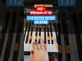 Glimpse of Us Piano Tutorial Easy