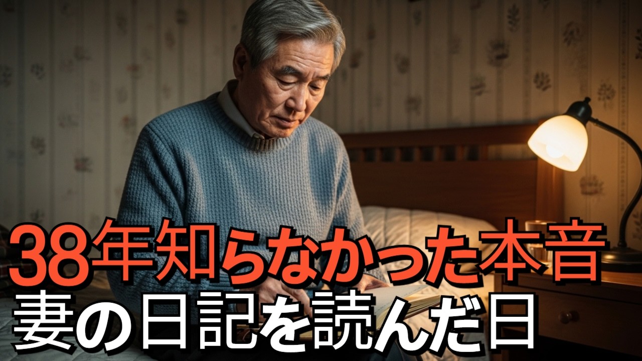 妻の日記を読んだ夫…38年間知らなかった本当の気持ち