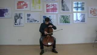 J.S Bach 6th suite for cello- Allemande