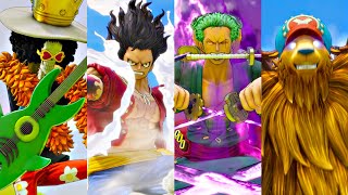 รวมท่าไม้ตายทั้งหมดในเกม One Piece Odyssey