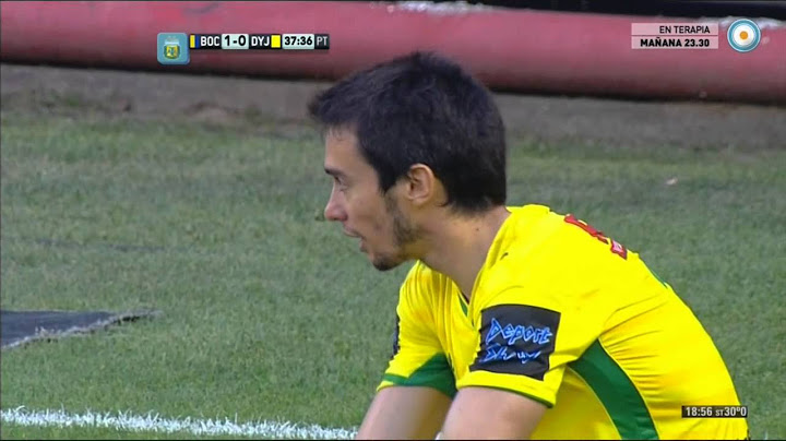 Boca 2 - 0 Defensa y Justicia - Fecha 13 Torneo transición 2014