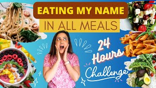 Eating ONLY My Name Letter Food for 24 Hours Challenge | Gone Wrong 🤮 | Garima's Good Life by Garima's Good Life 262,986 views 4 months ago 12 minutes, 40 seconds