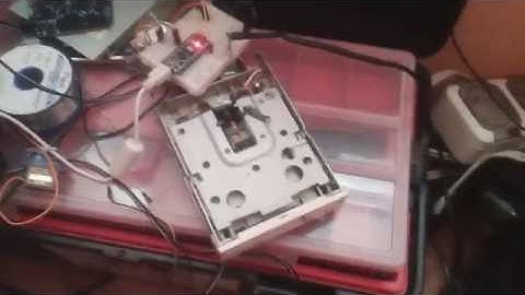 Arduino floppy music - Nyan cat