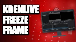 Kdenlive Freeze Frame | How to Snapshot Frame & Extend Timeline Clip