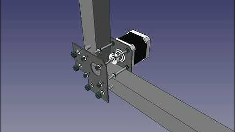 FreeCAD Movie Workbench - Video example 01 - 3D Views