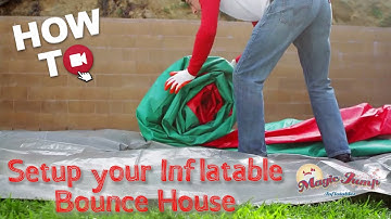 How To Setup your Commercial Inflatable: HOW TO | Magic Jump, Inc.