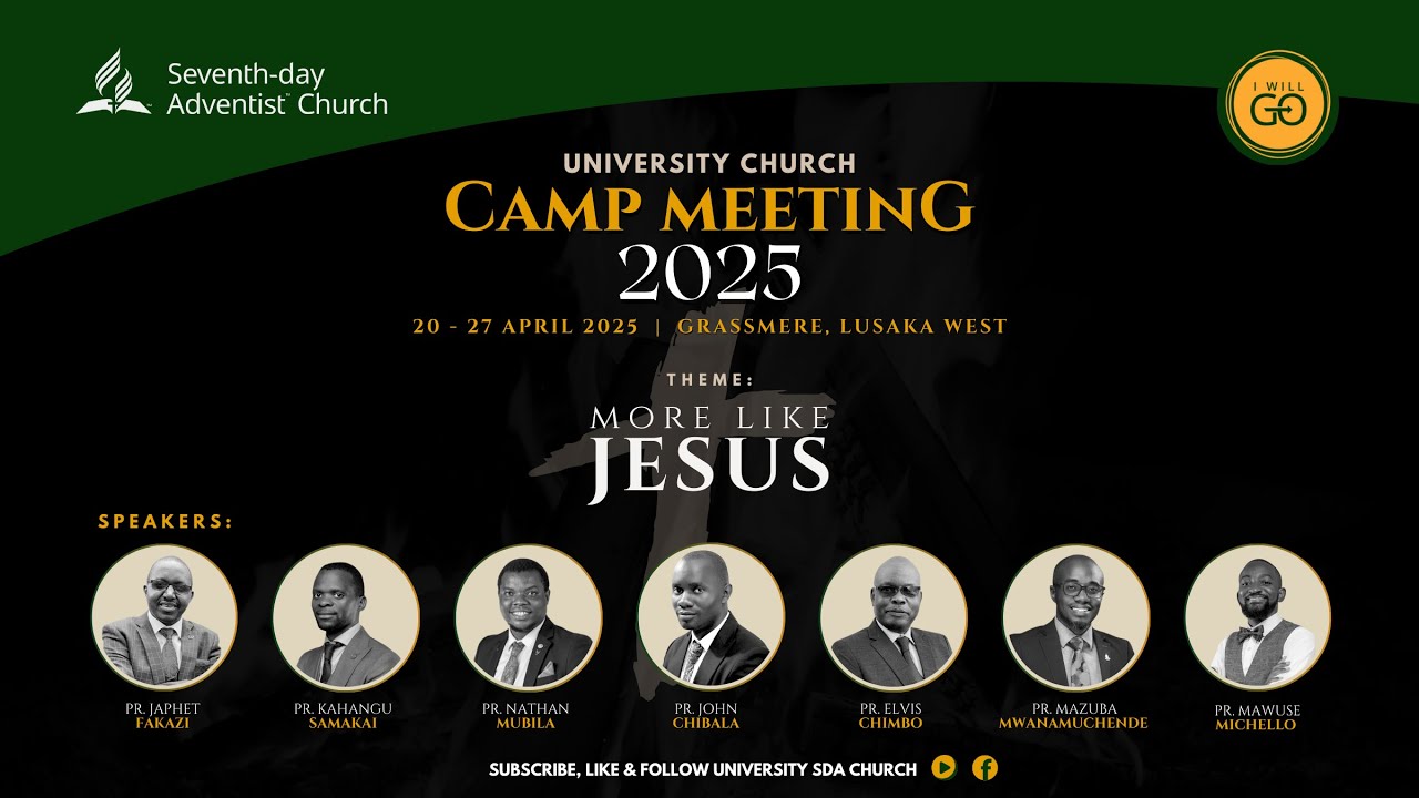 CAMP MEETING DAY 2 || EVENING SERVICE : PR. SAMAKI KAHANGU || 22ND ...
