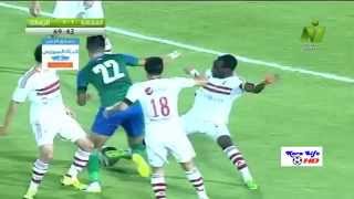 اهداف مباراة الزمالك ومصر المقاصة 1-2  الدورى المصرى 2015