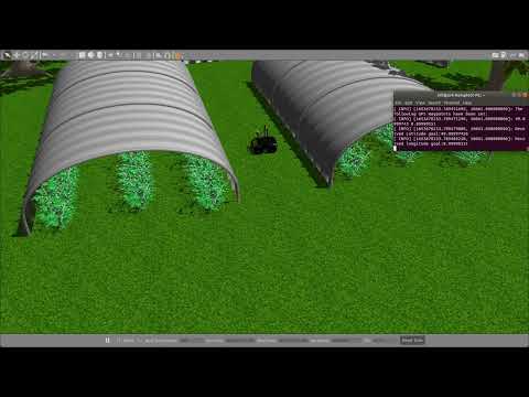 Testing GPS waypoint navigation - simulation