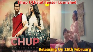 Siddharths New Song Chupwith Rits Official Teaser Launched Song Releasing On 26Th February